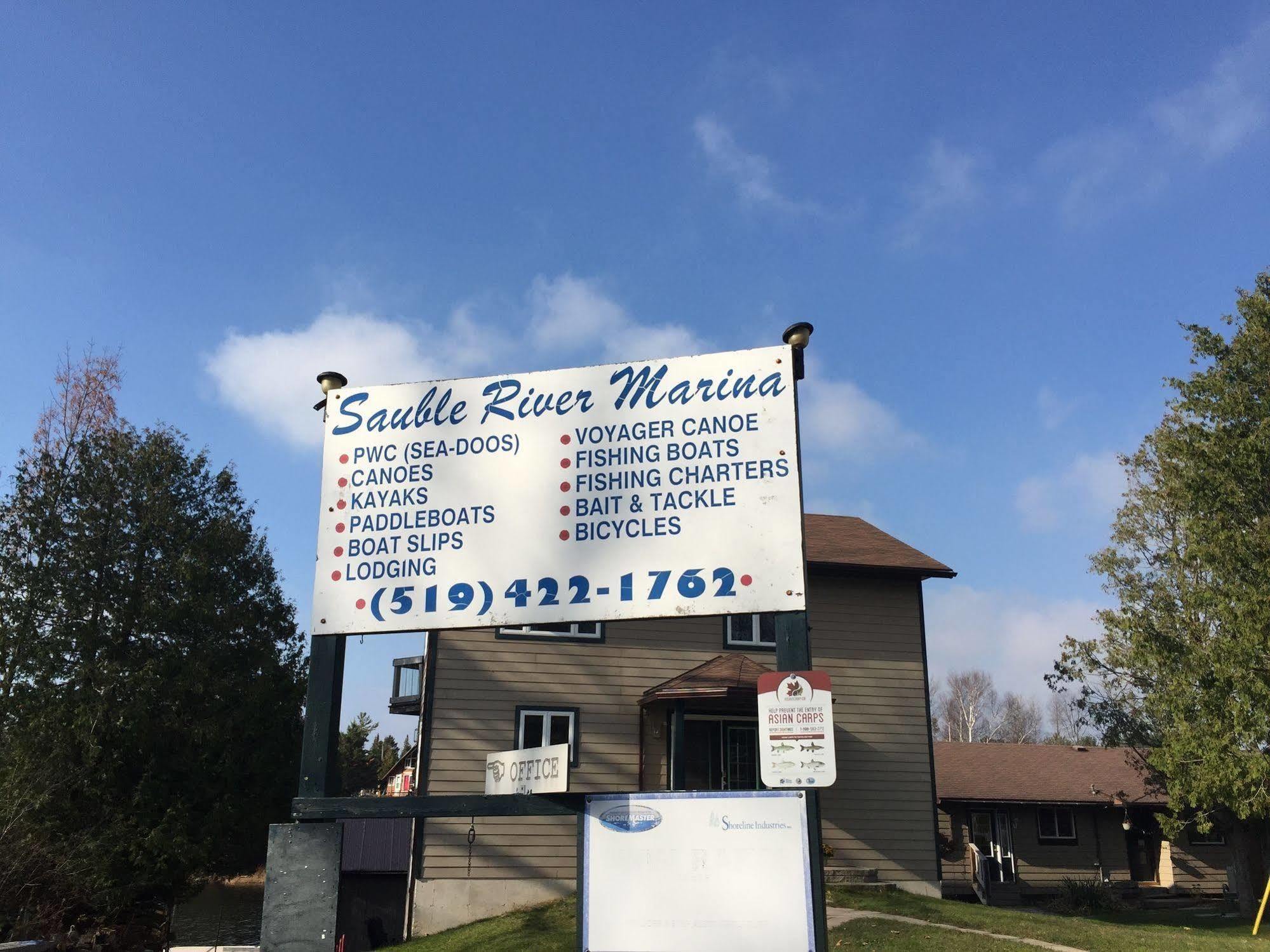 Sauble River Marina And Lodge Resort 萨波海滩 外观 照片